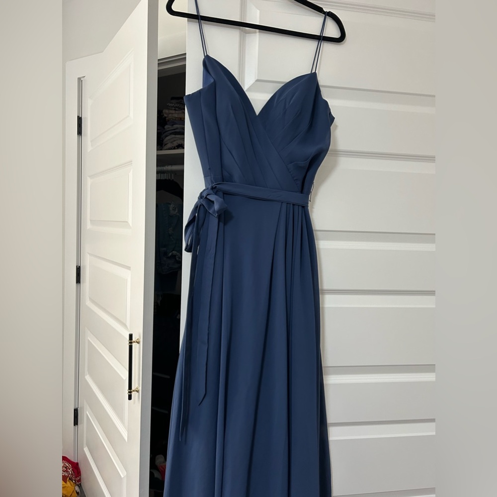 Blue formal dress